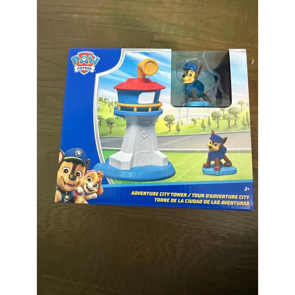 PAW Patrol Adventure City Tower Playset with Chase Figure Spin Master New